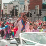 On Saturday, July 8, the Limerick Pride Parade 2023 brought some extra colour and music to Limerick city centre, followed by Pridefest in the gardens of the Hunt Museum. Picture: Cian Reinhardt/ilovelimerick