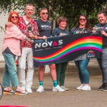 On Saturday, July 8, the Limerick Pride Parade 2023 brought some extra colour and music to Limerick city centre, followed by Pridefest in the gardens of the Hunt Museum. Picture: Cian Reinhardt/ilovelimerick