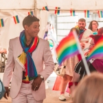 On Saturday, July 8, the Limerick Pride Parade 2023 brought some extra colour and music to Limerick city centre, followed by Pridefest in the gardens of the Hunt Museum. Picture: Cian Reinhardt/ilovelimerick