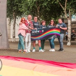 On Saturday, July 8, the Limerick Pride Parade 2023 brought some extra colour and music to Limerick city centre, followed by Pridefest in the gardens of the Hunt Museum. Picture: Cian Reinhardt/ilovelimerick