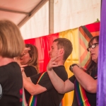 On Saturday, July 8, the Limerick Pride Parade 2023 brought some extra colour and music to Limerick city centre, followed by Pridefest in the gardens of the Hunt Museum. Picture: Cian Reinhardt/ilovelimerick