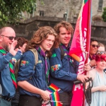 On Saturday, July 8, the Limerick Pride Parade 2023 brought some extra colour and music to Limerick city centre, followed by Pridefest in the gardens of the Hunt Museum. Picture: Cian Reinhardt/ilovelimerick