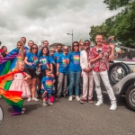 On Saturday, July 8, the Limerick Pride Parade 2023 brought some extra colour and music to Limerick city centre, followed by Pridefest in the gardens of the Hunt Museum. Picture: Cian Reinhardt/ilovelimerick