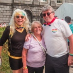 On Saturday, July 8, the Limerick Pride Parade 2023 brought some extra colour and music to Limerick city centre, followed by Pridefest in the gardens of the Hunt Museum. Picture: Cian Reinhardt/ilovelimerick