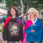 On Saturday, July 8, the Limerick Pride Parade 2023 brought some extra colour and music to Limerick city centre, followed by Pridefest in the gardens of the Hunt Museum. Picture: Cian Reinhardt/ilovelimerick