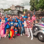 On Saturday, July 8, the Limerick Pride Parade 2023 brought some extra colour and music to Limerick city centre, followed by Pridefest in the gardens of the Hunt Museum. Picture: Cian Reinhardt/ilovelimerick