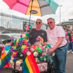 On Saturday, July 8, the Limerick Pride Parade 2023 brought some extra colour and music to Limerick city centre, followed by Pridefest in the gardens of the Hunt Museum. Picture: Cian Reinhardt/ilovelimerick