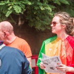 On Saturday, July 8, the Limerick Pride Parade 2023 brought some extra colour and music to Limerick city centre, followed by Pridefest in the gardens of the Hunt Museum. Picture: Cian Reinhardt/ilovelimerick