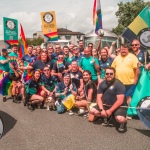 On Saturday, July 8, the Limerick Pride Parade 2023 brought some extra colour and music to Limerick city centre, followed by Pridefest in the gardens of the Hunt Museum. Picture: Cian Reinhardt/ilovelimerick