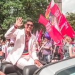 On Saturday, July 8, the Limerick Pride Parade 2023 brought some extra colour and music to Limerick city centre, followed by Pridefest in the gardens of the Hunt Museum. Picture: Cian Reinhardt/ilovelimerick