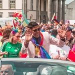 On Saturday, July 8, the Limerick Pride Parade 2023 brought some extra colour and music to Limerick city centre, followed by Pridefest in the gardens of the Hunt Museum. Picture: Cian Reinhardt/ilovelimerick