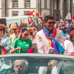 On Saturday, July 8, the Limerick Pride Parade 2023 brought some extra colour and music to Limerick city centre, followed by Pridefest in the gardens of the Hunt Museum. Picture: Cian Reinhardt/ilovelimerick