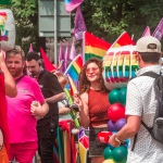 On Saturday, July 8, the Limerick Pride Parade 2023 brought some extra colour and music to Limerick city centre, followed by Pridefest in the gardens of the Hunt Museum. Picture: Cian Reinhardt/ilovelimerick