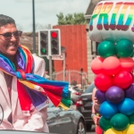 On Saturday, July 8, the Limerick Pride Parade 2023 brought some extra colour and music to Limerick city centre, followed by Pridefest in the gardens of the Hunt Museum. Picture: Cian Reinhardt/ilovelimerick