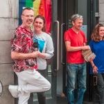 On Saturday, July 8, the Limerick Pride Parade 2023 brought some extra colour and music to Limerick city centre, followed by Pridefest in the gardens of the Hunt Museum. Picture: Cian Reinhardt/ilovelimerick