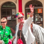 On Saturday, July 8, the Limerick Pride Parade 2023 brought some extra colour and music to Limerick city centre, followed by Pridefest in the gardens of the Hunt Museum. Picture: Cian Reinhardt/ilovelimerick