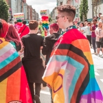 On Saturday, July 8, the Limerick Pride Parade 2023 brought some extra colour and music to Limerick city centre, followed by Pridefest in the gardens of the Hunt Museum. Picture: Cian Reinhardt/ilovelimerick