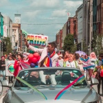 On Saturday, July 8, the Limerick Pride Parade 2023 brought some extra colour and music to Limerick city centre, followed by Pridefest in the gardens of the Hunt Museum. Picture: Cian Reinhardt/ilovelimerick