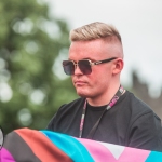 On Saturday, July 8, the Limerick Pride Parade 2023 brought some extra colour and music to Limerick city centre, followed by Pridefest in the gardens of the Hunt Museum. Picture: Cian Reinhardt/ilovelimerick