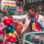 On Saturday, July 8, the Limerick Pride Parade 2023 brought some extra colour and music to Limerick city centre, followed by Pridefest in the gardens of the Hunt Museum. Picture: Cian Reinhardt/ilovelimerick