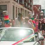 On Saturday, July 8, the Limerick Pride Parade 2023 brought some extra colour and music to Limerick city centre, followed by Pridefest in the gardens of the Hunt Museum. Picture: Cian Reinhardt/ilovelimerick