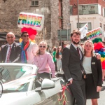 On Saturday, July 8, the Limerick Pride Parade 2023 brought some extra colour and music to Limerick city centre, followed by Pridefest in the gardens of the Hunt Museum. Picture: Cian Reinhardt/ilovelimerick