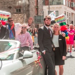 On Saturday, July 8, the Limerick Pride Parade 2023 brought some extra colour and music to Limerick city centre, followed by Pridefest in the gardens of the Hunt Museum. Picture: Cian Reinhardt/ilovelimerick