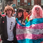 On Saturday, July 8, the Limerick Pride Parade 2023 brought some extra colour and music to Limerick city centre, followed by Pridefest in the gardens of the Hunt Museum. Picture: Cian Reinhardt/ilovelimerick