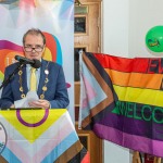 Limerick Pride Festival 2024 press launch took place at the Hunt Museum on Tuesday, June 4th. Picture: Dolf Patjin/ilovelimerick
