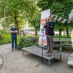 Limerick Pride Press launch 2025 took place at the Hunt Museum. Limerick Pride Festival returns this year from July 7th to 13th, with the Pride Parade taking place Saturday, July 12th. Picture: Olena Oleksienko/ilovelimerick