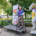 Limerick Pride Press launch 2025 took place at the Hunt Museum. Limerick Pride Festival returns this year from July 7th to 13th, with the Pride Parade taking place Saturday, July 12th. Picture: Olena Oleksienko/ilovelimerick