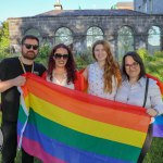 The countdown to the Limerick LGBTQ Pride Festival 2023, running from Monday, July 3 until Sunday, July 9 with the Parade on Saturday, July 8 has officially begun with the press launch at the Hunt Museum. Picture: Farhan Saeed/ilovelimerick