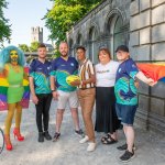 The countdown to the Limerick LGBTQ Pride Festival 2023, running from Monday, July 3 until Sunday, July 9 with the Parade on Saturday, July 8 has officially begun with the press launch at the Hunt Museum. Picture: Olena Oleksienko/ilovelimerick