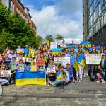 Limerick save Mariupol protest took place Saturday, May 14, 2022. Picture: Olena Oleksienko/ilovelimerick