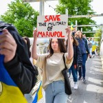 Limerick save Mariupol protest took place Saturday, May 14, 2022. Picture: Olena Oleksienko/ilovelimerick