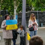 Limerick save Mariupol protest took place Saturday, May 14, 2022. Picture: Olena Oleksienko/ilovelimerick