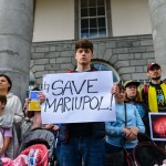 Limerick save Mariupol protest took place Saturday, May 14, 2022. Picture: Olena Oleksienko/ilovelimerick
