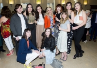 06/06/2015Limerick School of Art and Design students will have their final year work shown in the college as part of the graduate exhibition. The art exhibition - labelled âONâ - which will feature all mediums, including ceramics, photography, printmaking, sculpture and fashion, was officially opened by Minister Jan O'Sullivan TD, Minister for Education and Skills, on Saturday, at 3pm, and will run until June 14th. It will be open to the public daily from 9.30am to 4.30pm.Pictured at the launch of the exhibition are fourth year fashion students.Limerick School of Art & Design, Clare Street, Limerick.Picture: Diarmuid Greene/Fusionshooters