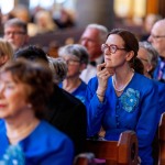 REPRO FREE
090624
Local and international choirs perform with award-winning chamber choir New Dublin Voices in the beautiful Redemptorist Church as part of the annual Limerick Sings International Choral Festival running 7th - 9th June.
Pictured is Aoife Monaghan, Raheen. Pic Arthur Ellis.
