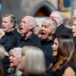 REPRO FREE
090624
Local and international choirs perform with award-winning chamber choir New Dublin Voices in the beautiful Redemptorist Church as part of the annual Limerick Sings International Choral Festival running 7th - 9th June.
Pictured performing are Knot Another Choir, Yorkshire UK. Pic Arthur Ellis.