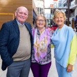REPRO FREE
070624
Grammy Award Wining choral group The Swingles perform at University Concert Hall as part of the annual Limerick Sings International Choral Festival running 7th - 9th June. 
Pictured are Derry and Eileen Lynons with Joan Scanlon, Ballingarry Co Limerick.Pic Arthur Ellis