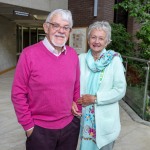 REPRO FREE
070624
Grammy Award Wining choral group The Swingles perform at University Concert Hall as part of the annual Limerick Sings International Choral Festival running 7th - 9th June. 
Pictured are Jack and Betty Ryan, Raheen.Pic Arthur Ellis