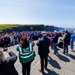 REPRO FREE
080624
Choirs led by acclaimed conductor Bernie Sherlock and members of New Dublin Voices perform against the iconic backdrop of the Cliffs of Moher as part of the annual Limerick Sings International Choral Festival running 7th - 9th June. Pic Arthur Ellis.