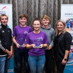 28/08/2018

Limerick Sports Partnership VIP's of the Year, Rian O'Connell, from Clonlara, Emma Ryan Ballyneety, Ewan O'Brien, from Parteen, along with Liam Cantwell and Tracy Mahedy from Limerick Sports Partnership.
Limerick Sports Partnership VIP (Voluntary Inspired Participation) programme graduation 2018.
Photo by Diarmuid Greene