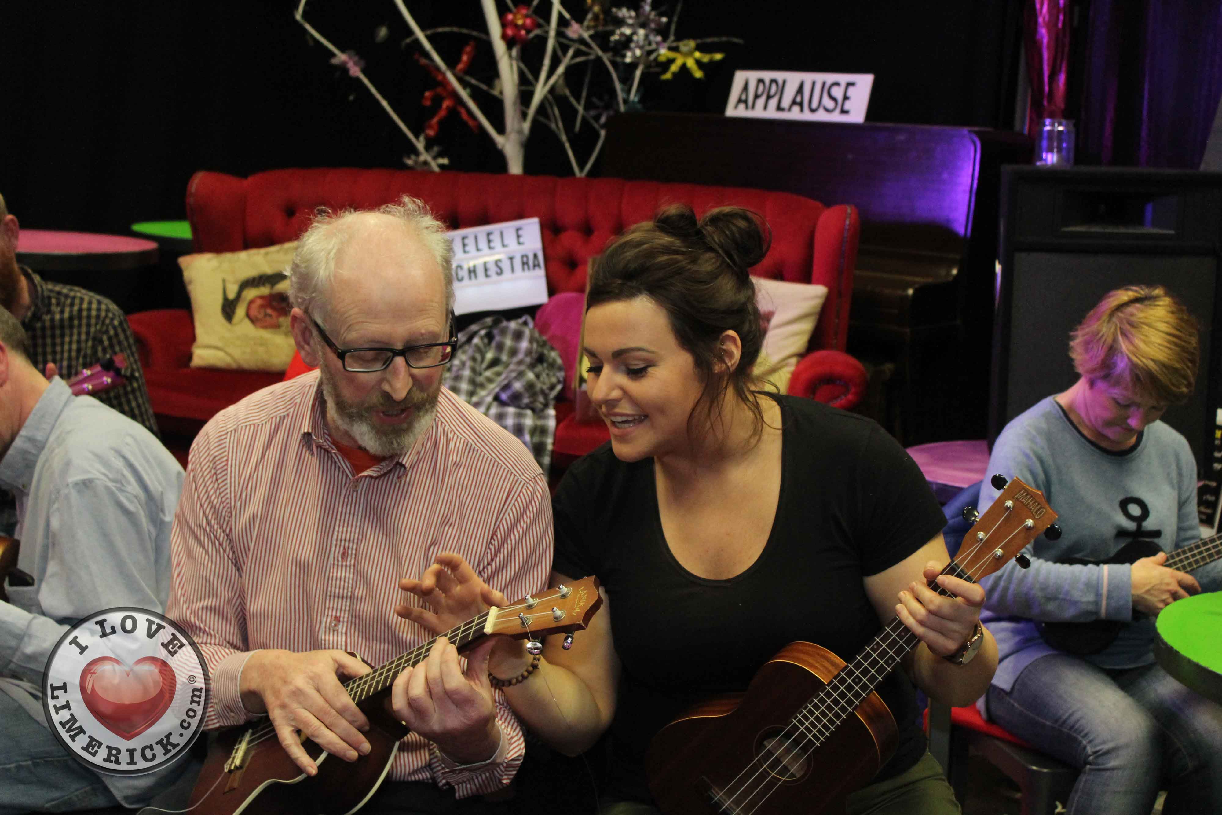 Limerick Ukulele Orchestra Takes Chez le Fab by Storm