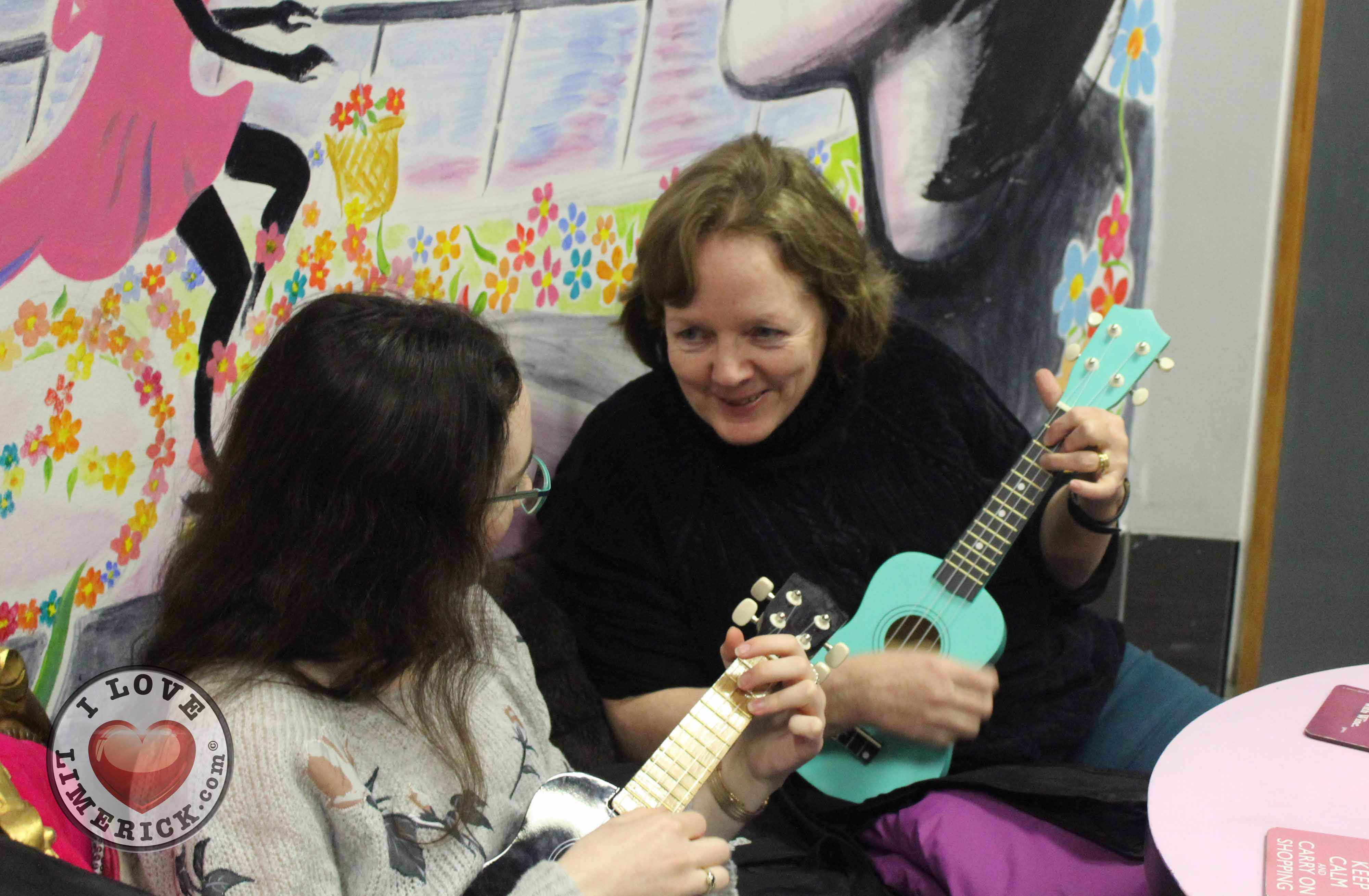 Limerick Ukulele Orchestra Takes Chez le Fab by Storm