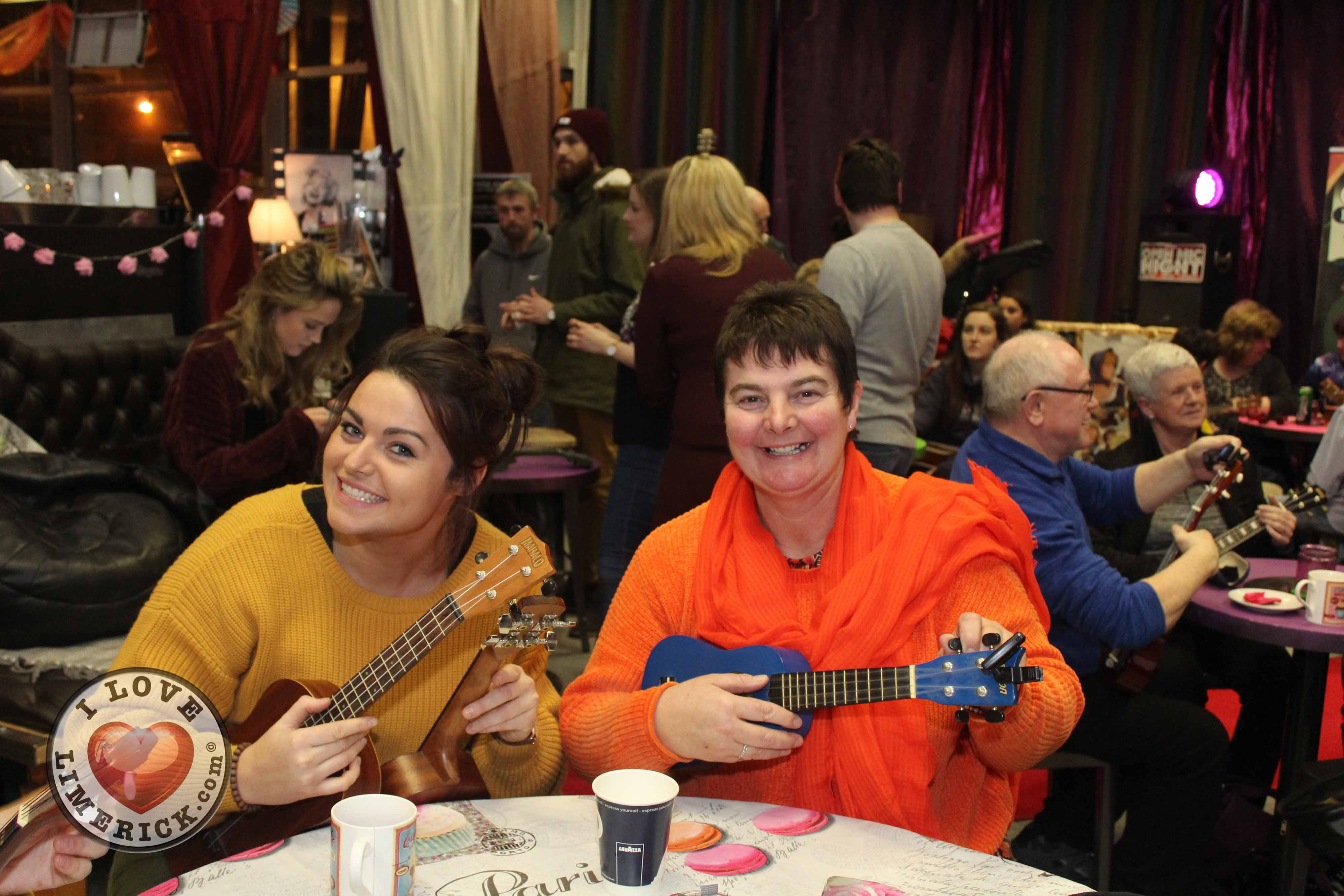 Limerick Ukulele Orchestra Takes Chez le Fab by Storm