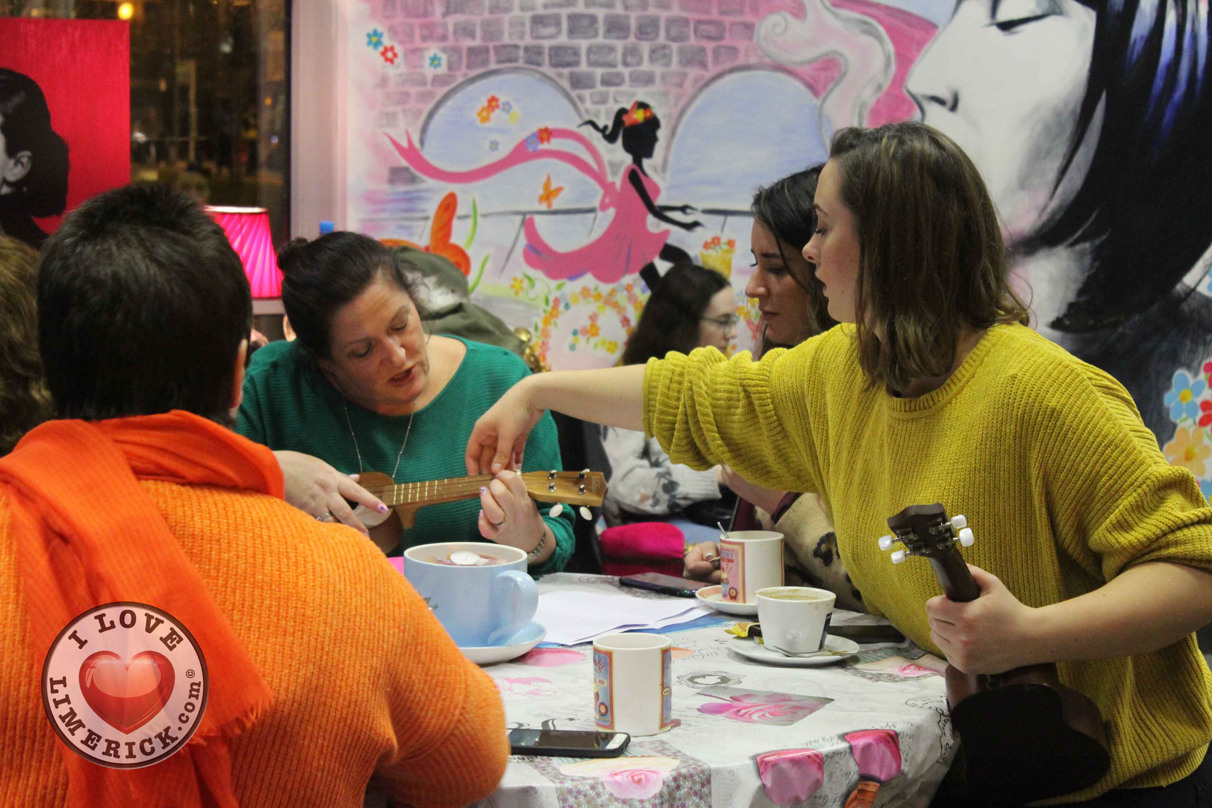 Limerick Ukulele Orchestra Takes Chez le Fab by Storm