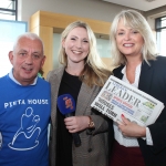 Johnny Togher, Pieta House, Aedin O'Tiarnaigh, Live 95fm, and Lorna Clancy, Limerick Leader at the launch of the Cook Medical Limerick Women's Mini-Marathon at the Strand Hotel, Monday, July 16, 2018. Picture: Zoe Conway/ilovelimerick.