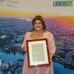 Mayoral Reception held on Thursday, 2nd June, 2022 in the Council Chamber, Dooradoyle, hosted by Mayor of Limerick City and County Daniel Butler.
Linda Ledger, In recognition of her committed leadership in supporting communities across Limerick helping to build a more inclusive Limerick.
Paul Foley, In recognition of his committed and passionate leadership in creating a better Limerick socially, culturally and in sport. Picture: Richard Lynch/ilovelimerick